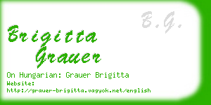 brigitta grauer business card